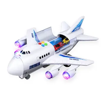 

Simulation Track Inertia Music Airplane Light Airplane Toy Early Plane Model 72XC