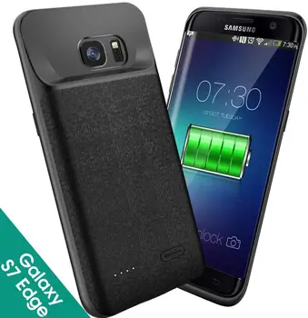 

NEWDERY original 4700mAh battery phone case for Samsung Galaxy S7 power charger case for Galaxy S7 Edge 5000mAh black