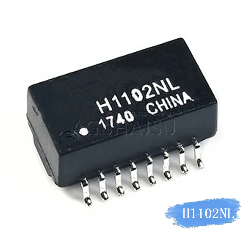 Дискретный трансформаторный модуль H1102NL LAN 10 шт. H1102 SOP-16 | Электронные компоненты и