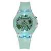 Fashion Cartoon Dinosaur Kids Watches Grils Flash Light Luminous Child Watch Boys Student Baby Gift Clock reloj infantil 3