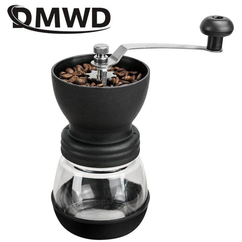 DMWD ручная кофейная Кофемолка мини кофемолка для кухни семян кафе специй