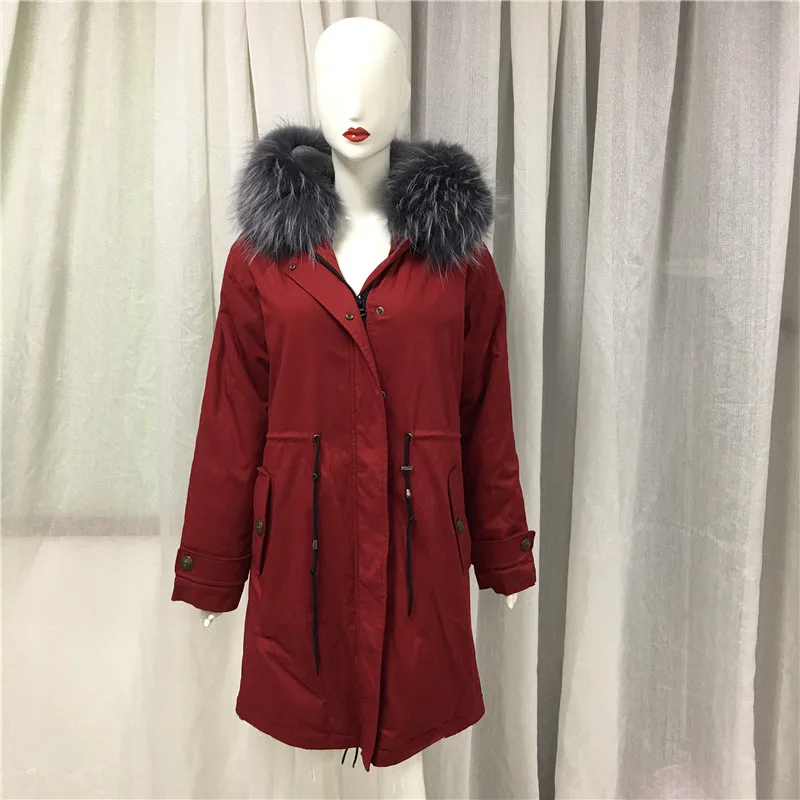 Red Cotton Shell Women Mujer Design Garment Supplier Raccoon Hoodies Fast Shipping
