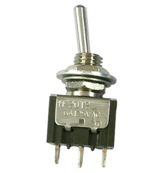 Бесплатная доставка 2 шт./лот фотоэлемент переключатель 6a кнопочный 3 контакта