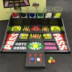 Juego divertido Drunk Tower Coin Bouncing Cup, barra de juego KTV, juego para beber para agregar diversión y accesorios de Alcohol de lucha, envío directo