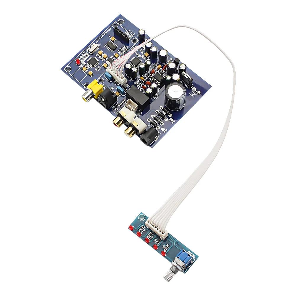 AIYIMA AK4490 AK4118 Decoder Audio Board 4 Way Input DAC With Coaxial Fiber 192KHZ DIY USB DAC Car Audio System