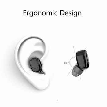

Mini Bluetooth Headset Car Earbud Smallest Wireless Invisible Headphone With Mic Different Colors Useful Comfortable Styling