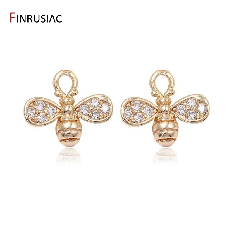 Earring Charms 14k gold plated 