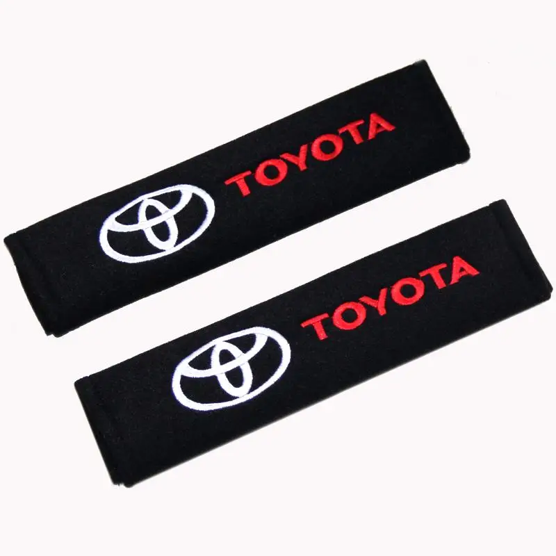 Автомобильный чехол для ремня безопасности Автомобильный Стайлинг авто чехол для Toyota Corolla Rav4 Auris Camry Yaris CHR avensis аксессуары для автомобиля-Стайлинг - Название цвета: for Toyota
