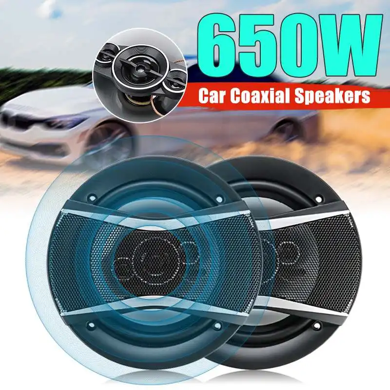 TS-A1696S 6-дюймовая 650 Вт 4-полосная Автомобильная Hi-Fi Коаксиальная колонка