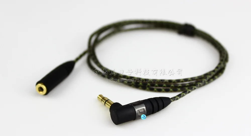 1m High Quality Replacement Extension Stereo Audio Cable Cord for Sennheiser IE800 IE 800 Headphone Ear Bud