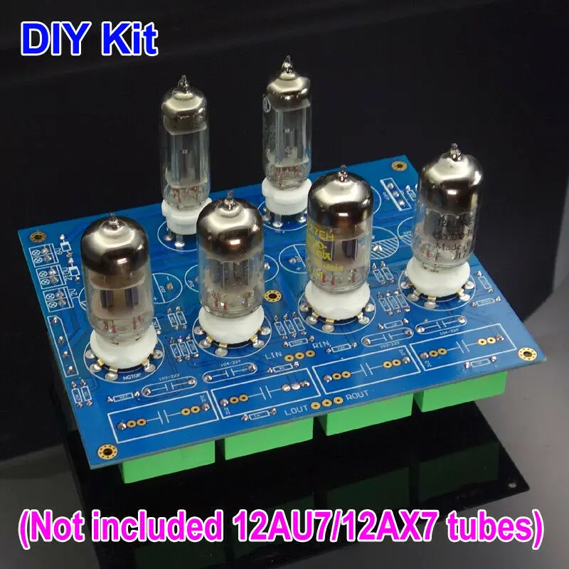 Dykb Ref Marantz 7 M7 буфер для труб звуковой Предварительный усилитель доска с 6Z4*2 выпрямитель трубки diy KIT 12AU7/12AX7