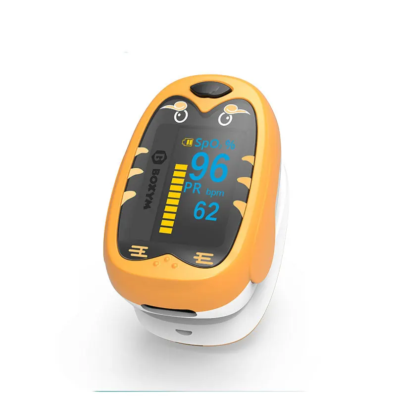 BOXYM Baby Finger Pulse Oximeter Pediatric Oximetro De Dedo SpO2 PR OLED Rechargeable Children kids Pulsioximetro| | - AliExpress