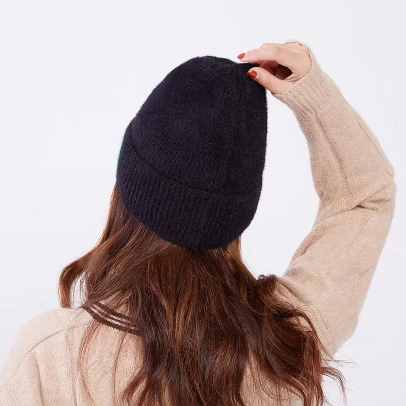 Beanie вышивка MIZO Love Мужская и женская вязаная шапка вязанные шапочки Skullies теплая зимняя унисекс Лыжная хип-хоп шапка