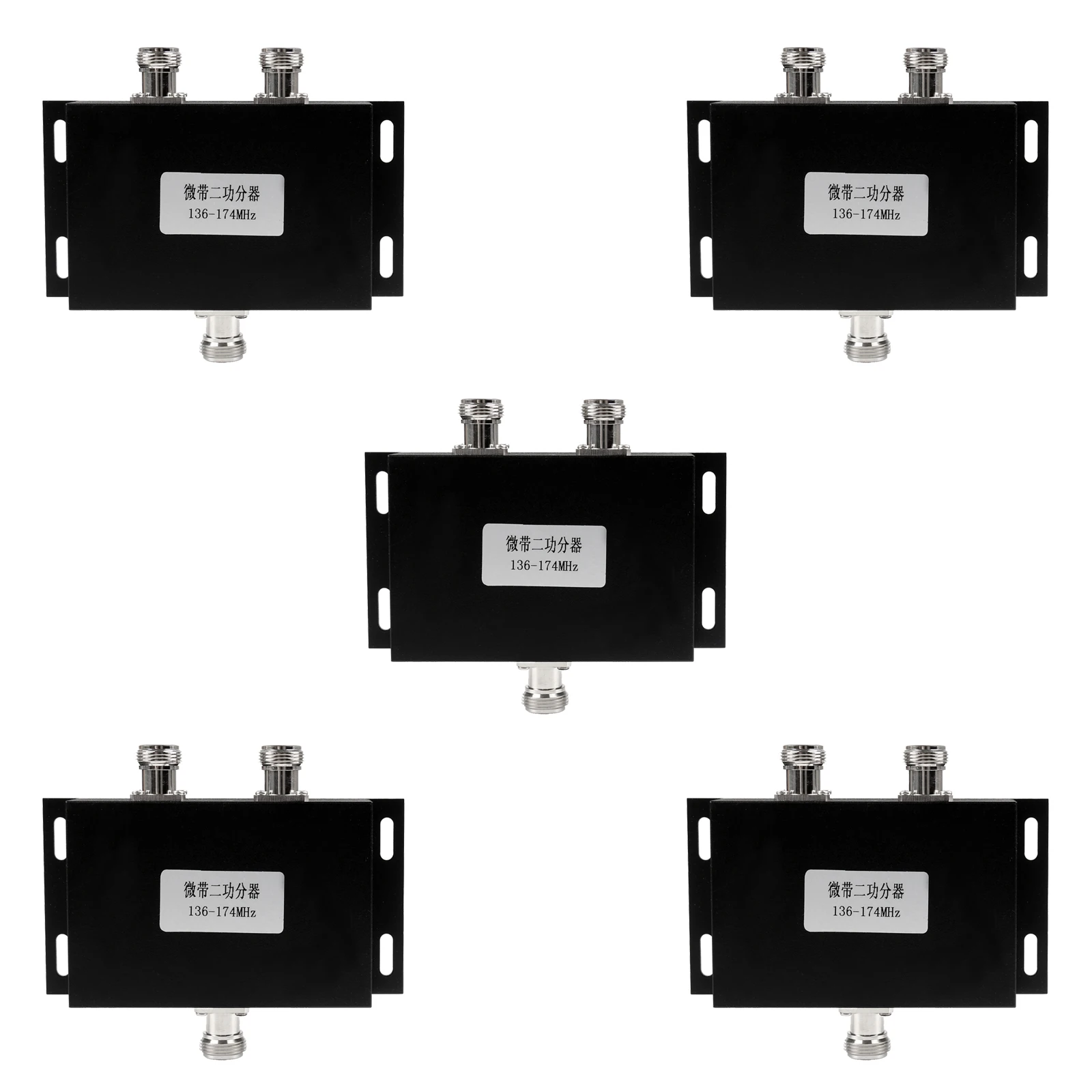 Artudatech 2 Way VHF 136-174MHz Антенна двухсторонняя радио ретранслятор делитель мощности сплиттер
