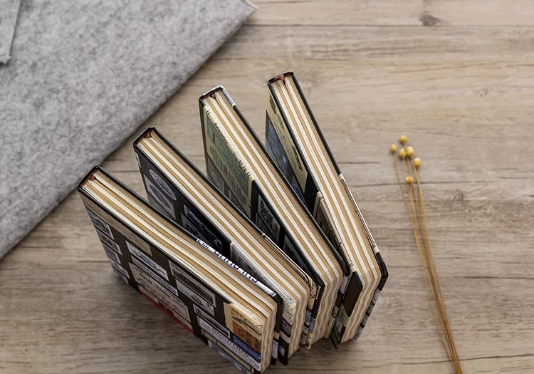 Винтажный блокнот Ретро Bullet Journal Illustration крафт-бумага Diy штампы для скрапбукинга канцелярские принадлежности для школы и офиса