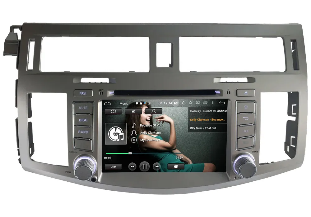 Perfect Klyde 4G Android 9.0 Octa Core 4GB RAM 64GB ROM DSP BT Car DVD Multimedia Player Radio GPS Glonass For Toyota Avalon 2005-2010 3