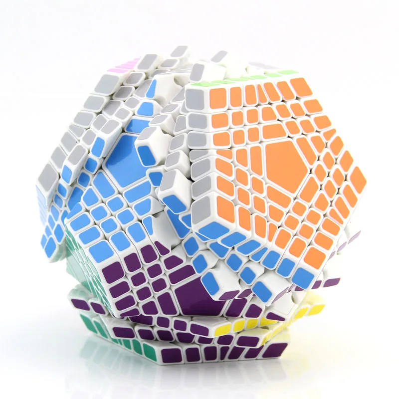 ShengShou Megaminxeds 7x7x7 волшебный куб 7x7 Teraminxeds Cubo Magico Профессиональный Нео скоростной куб головоломка антистресс игрушки для детей