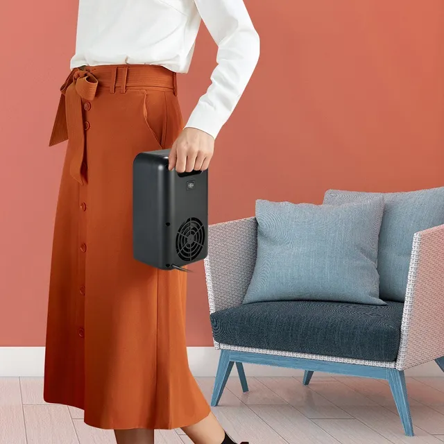 Hordozható Fűtőfűtés Lánghatás Tér Fűtő Ventilátor Túlmelegedés Védelme Beépített Hőmérsékleti Érzékelők Alacsony Zajú Kompakt Könnyűsúlyú - Image 5