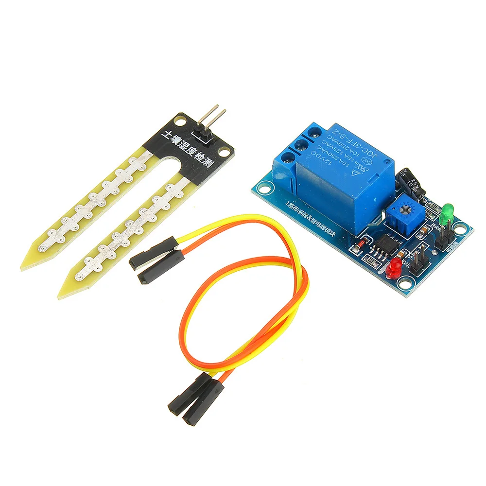DC 5V 12V Soil Moisture Sensor Relay control Module Automatic Watering of Humidity Starting Switch For Arduino humidity sensors|Sensors| - AliExpress
