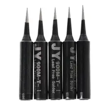 5 шт. Бессвинцовая Замена паяльника 900M-T-I для Hakko Saike 936 852d+ 909D