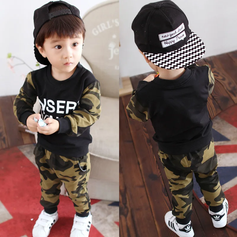 

2020 New children's clothes autumn clothes for boys girls babies infants and children's clothes long-sleeved suits