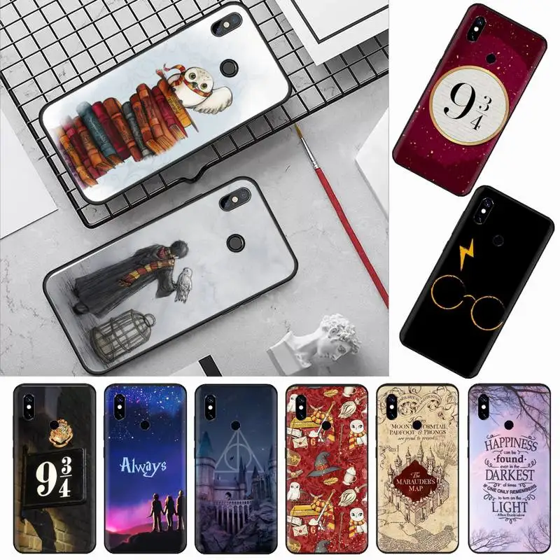 

Eternally Hogwart Harries Potter Comic design Phone Case For Xiaomi Redmi 7 9t a3 9se k20 mi8 max3 lite 9 note 8 9s 10 pro