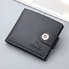 Men's Wallet Hasp Short Wallets for Men Made of Natural Leather PU Wallet Card Holder Perfect for You Magnetic Purses Small 5