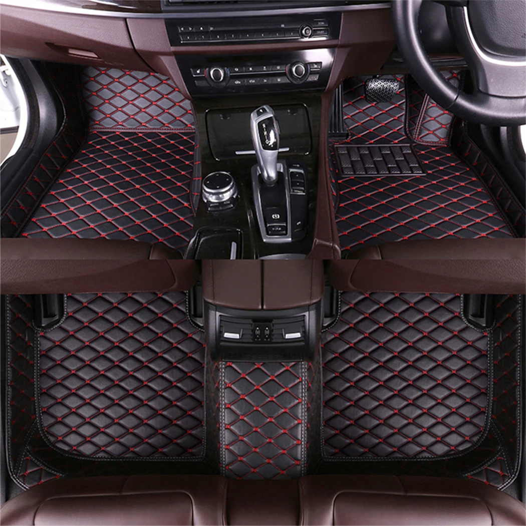 Автомобильные коврики для Volkswagen Amarok Atlas Beetle Jetta Bora Polo Golf кожаные автомобильные