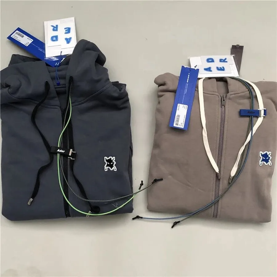 

Autumn Winter Cardigan Zipper Adererror Hoodie Men Women Ader Error Pullover Sweatshirts High Quality Fashion Hoodies Fox Hoodie