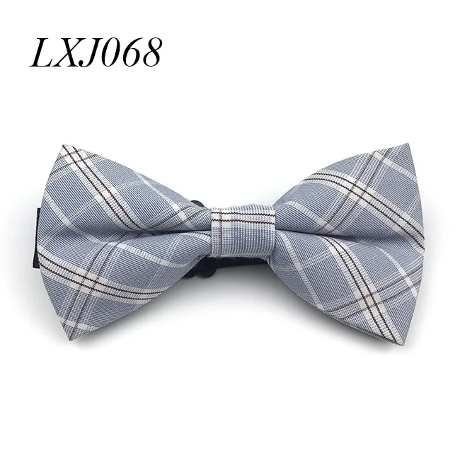 Bowtie07 Высококачественный Классический Клетчатый мужской галстук-бабочка, хлопок, полиэстер, повседневный галстук-бабочка для мужчин - Цвет: Bowtie07