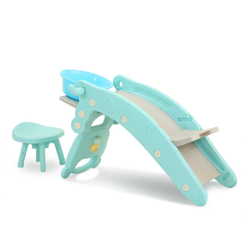 

Children Slide Multi-Functional Shampoo Bed With Music Basketball Frame Baby Indoor Playground Kids Toys Gifts wholesale
