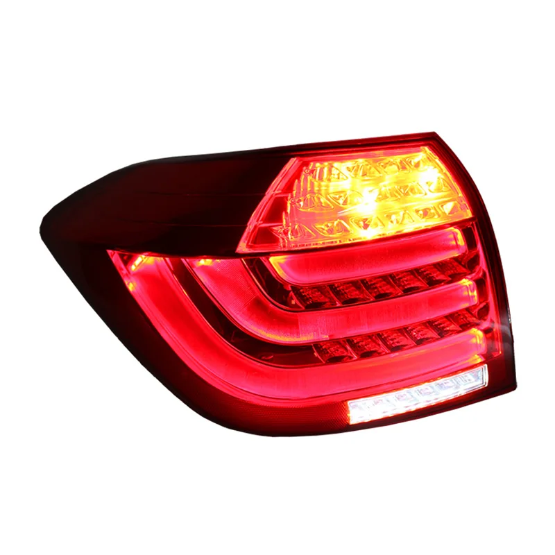 Светодиодная сигнальная лампа с красной линзой, задняя сменная лампа для Toyota Highlander 2012