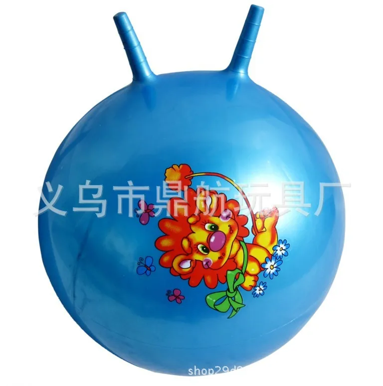 45 см толстый детский прыгающий мяч детский сад для прыжков и фитнеса мяч ручка надувной beng qiu производства производителей