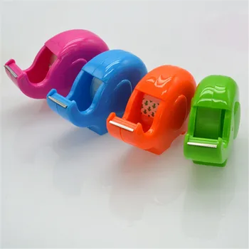 

Cute Shape Elephant Tape Cutter Dispenser Desk Storage Masking Tape Seat Holder Adhesive Paper Cutting Machine Stationery