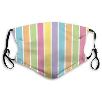 

Mouth Mask,Sanitary Mask,Protection From Dust, Ash,Pollen Face Masks Retro Style Full Moon Rise With Palm Silhouettes Romantic