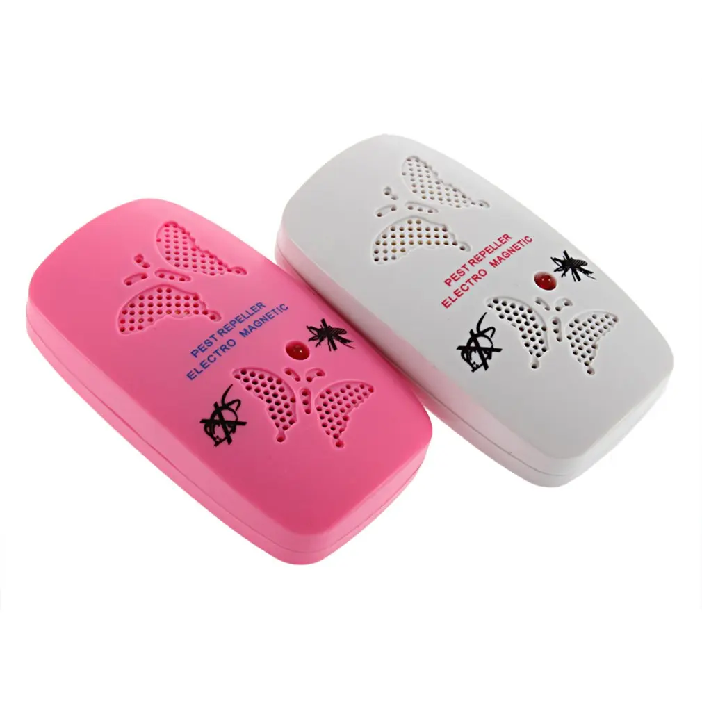New Home Electronic Ultrasonic Pest Repeller Anti Mosquito Ants Spiders Roaches Repelling Electro Repeller Magnetic