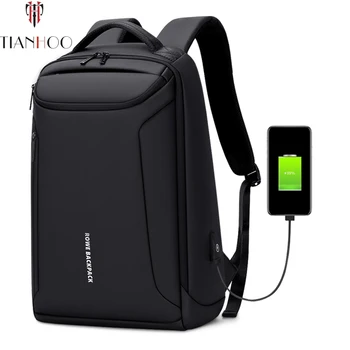 

TIANHOO High Quality Backpack mens business backpacks outdoor multifunctional USB travel computer bags