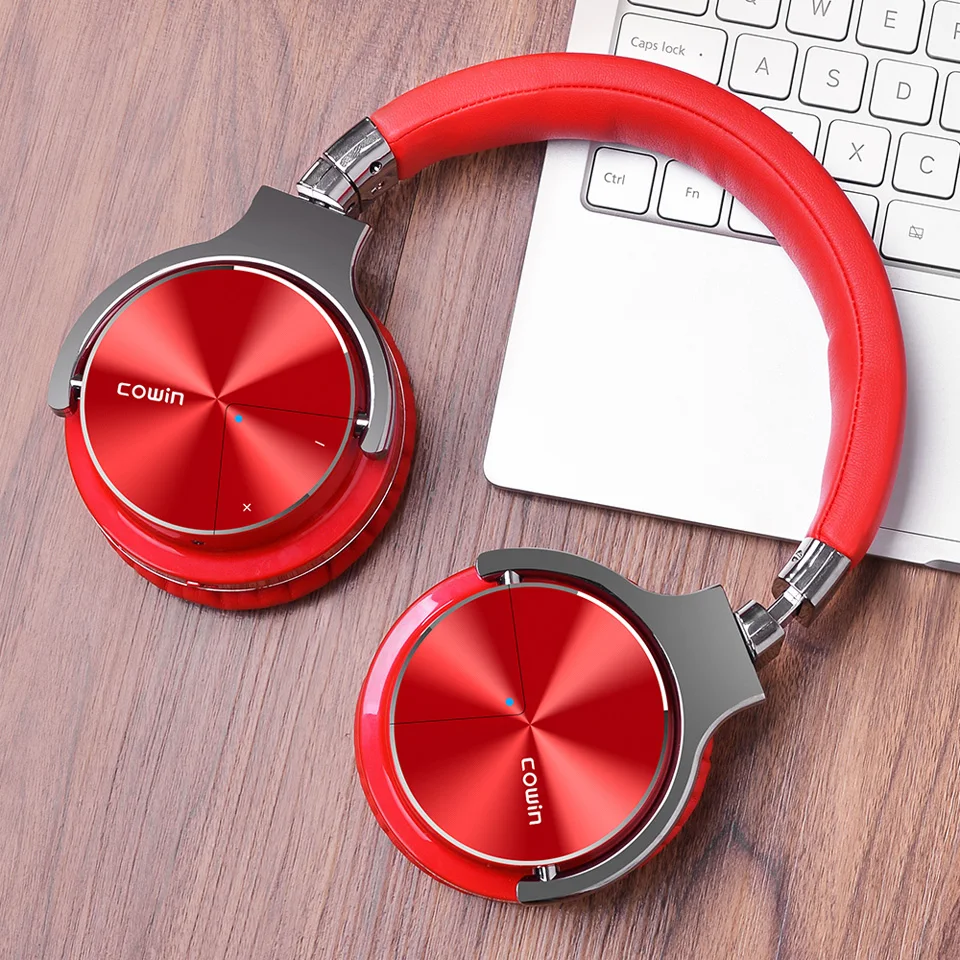 Большие беспроводные Bluetooth наушники с шумоподавлением Накладные геймерская