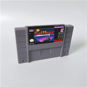 

Soul Blazer SoulBlazer - RPG Game Card US Version English Language Battery Save