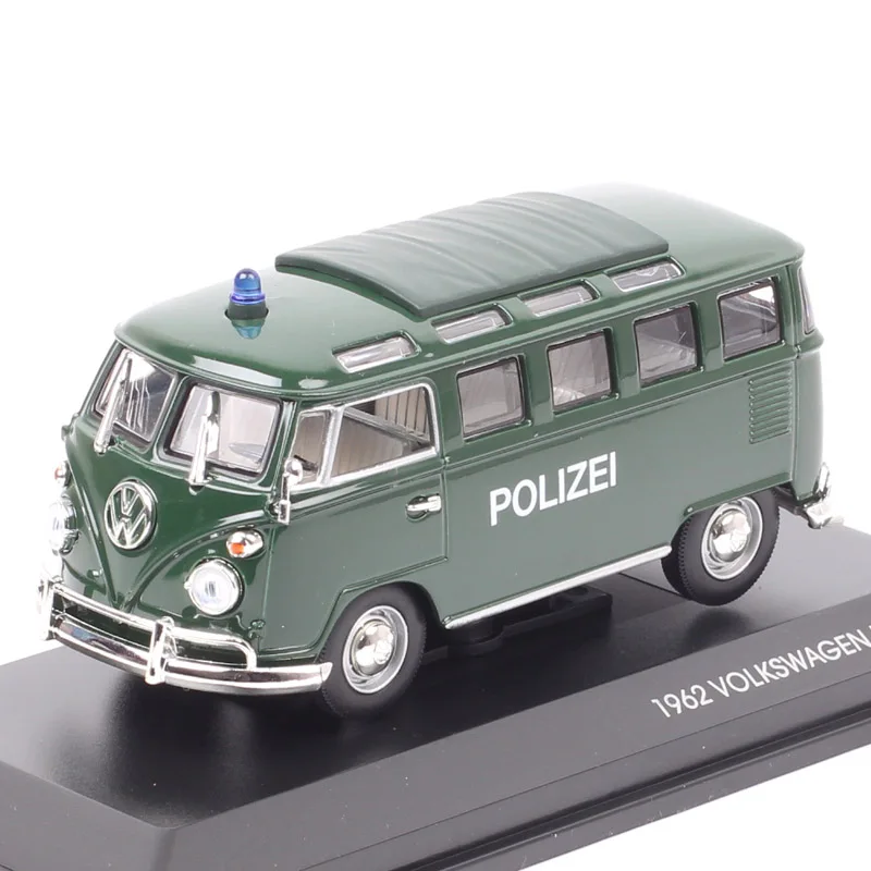 Мальчики 1/43 Yatming Classics 1962 Германия VW Microbus полицейский автомобиль мини-автобус