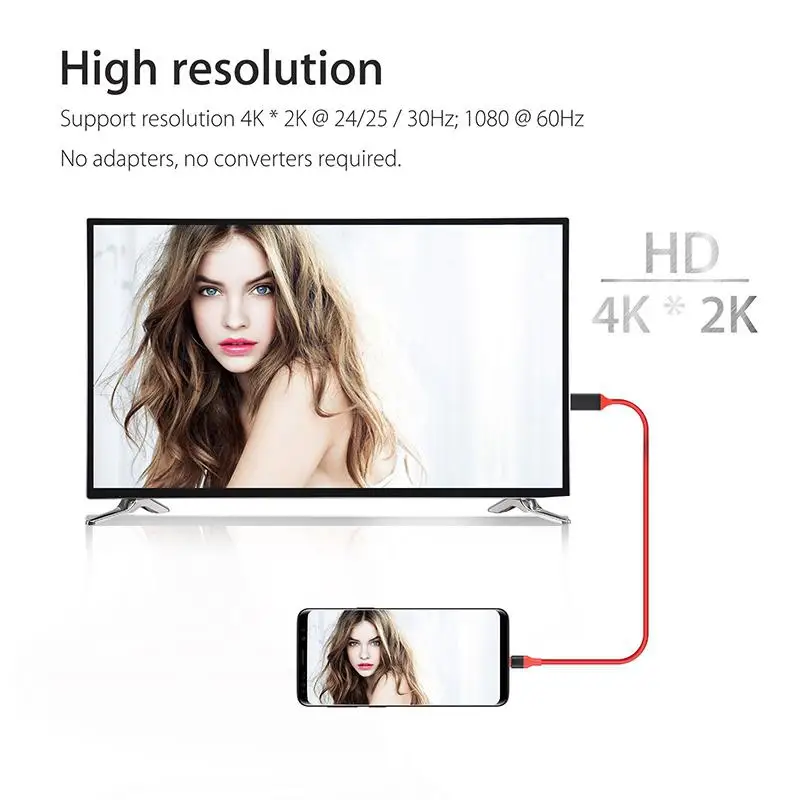 USB 3,1-HDMI 4K Кабель-адаптер для MacBook samsung Galaxy S9/S8/Note 9 huawei USB-C HDMI type C-HDMI кабель