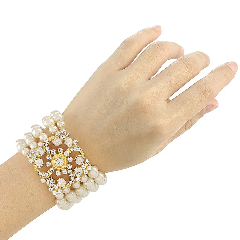 gold pearl bracelet (3)