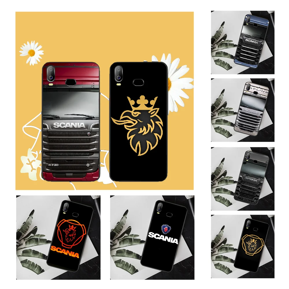 NBDRUICAI Scania грузовик DIY Роскошный чехол для телефона Samsung A10 A20 A30 A40 A50 A70 A71 A51 A6 A8
