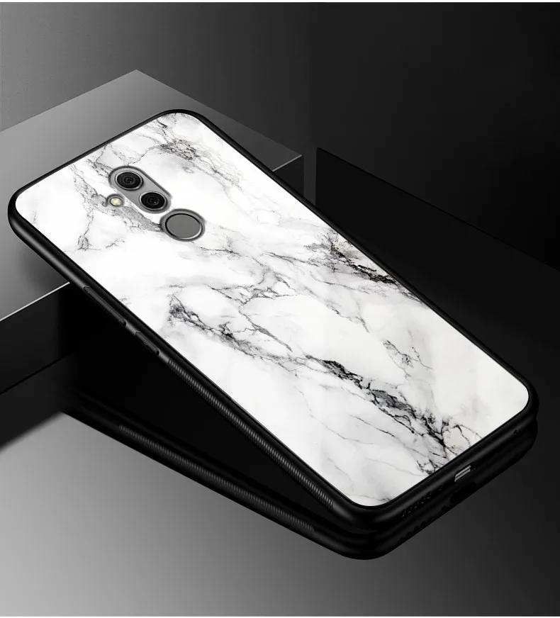 Чехол для huawei mate 20 Lite, жесткое стекло для ПК, чехол для телефона, черный бампер из ТПУ, чехол для huawei mate 20 Lite mate 20 20 Pro, чехол Coque