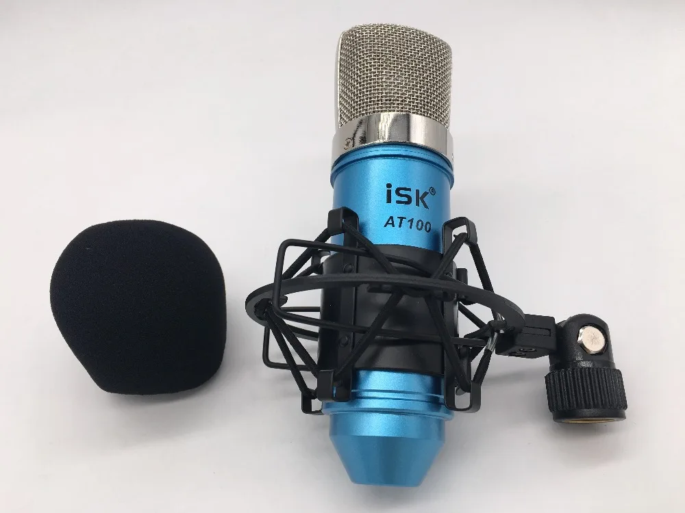 ISK AT100 конденсаторный микрофон для студии звукозаписи, вещательной станции, сцены, компьютерная сеть караоке