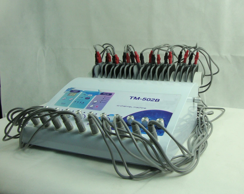 Профессиональный электрический стимулятор мышц 2 в 1 русская волна электрическая стимуляция мышц и Дальний инфракрасный EMS для похудения