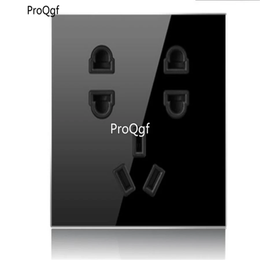 ProQgf 1 шт. Набор Профессиональный домашний ВКЛ-ВЫКЛ черный переключатель панели много выбор - Цвет: Бежевый
