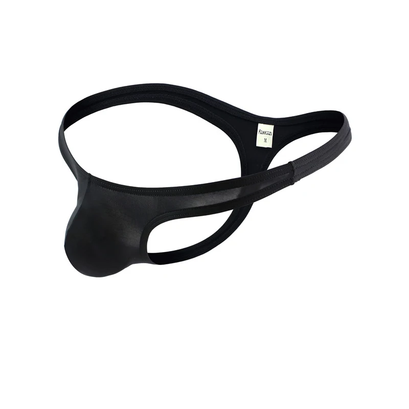 

Men Thongs Low Waist Men's Underwear T Back G String Briefs Sexy Breathable Nylon Solid Lingerie Jockstrap Men Panties Thong