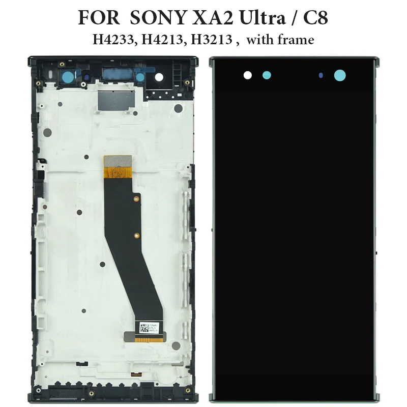 

For SONY Xperia XA2 Ultra LCD Display Touch Screen Digitizer Assembly H4233 H4213 H3213 H3223 Replacement For SONY C8 XA2 U LCD