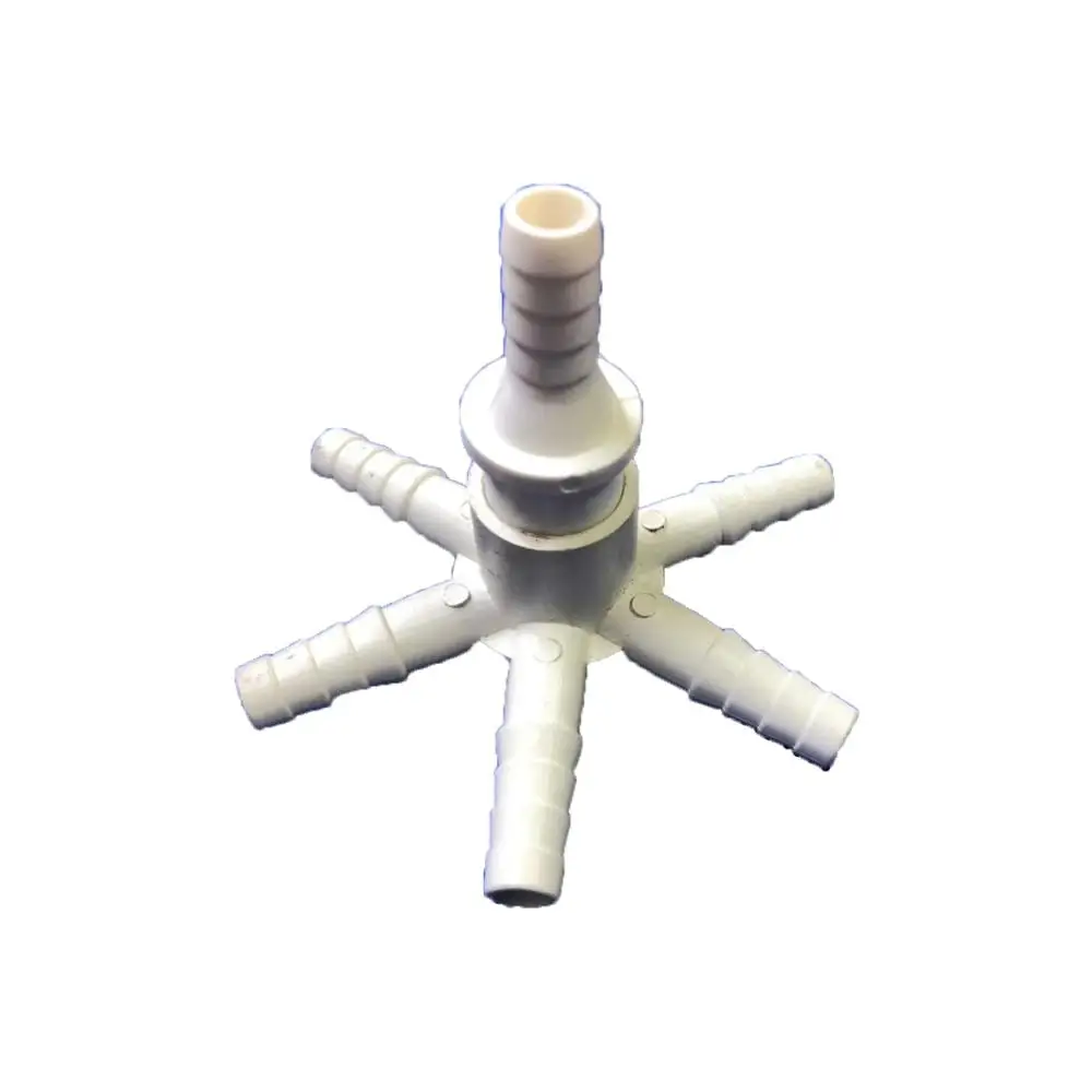 

10pieces D20*12/10mm six angles connection for aeration tube/aerotube